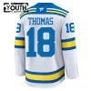Lasten NHL St. Louis Blues Pelipaita 2025-26 Fanatics Premium Robert Thomas Vieras Valkoinen